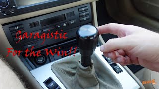 GARAGISTIC SHORT SHIFTER INSTALL  BMW 325CI [upl. by Anna]