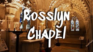 Exploring Rosslyn Chapel  Da Vinci Code Chapel in Real Life [upl. by Ardnahc490]