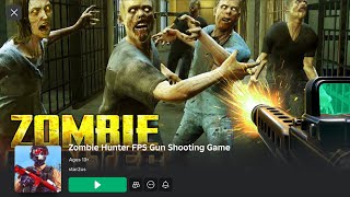 Zombie Hunter FPS Gun shooting Game play 🧟🧟‍♂️🧟‍♀️ [upl. by Orling]