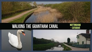 The Grantham Canal Towpath Walk from Nottingham to Cotgrave Video [upl. by Yk]