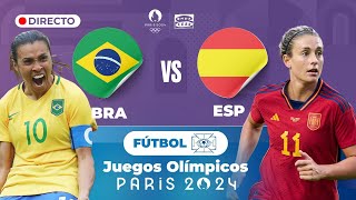 ⚽️ FÚTBOL España cierra ante Brasil el último partido de la fase de grupos  París 2024 [upl. by Lawlor]