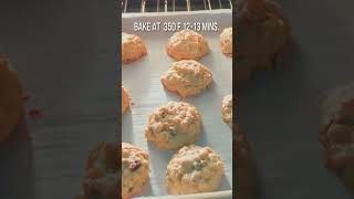 Easy Oatmeal Raisin Cookies From Scratch Chewy with Maple Glaze cookies oatmeal baking recipe [upl. by Biegel]