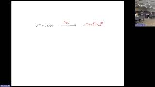 Organic Chemistry 1  Making alkoxides from alcohols [upl. by Llesig]