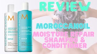 Moroccanoil Moisture Repair Shampoo and Conditioner [upl. by Onairpic46]