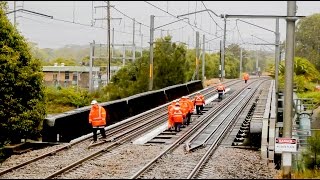 RailCorp  Wyong Bridge Retransomming [upl. by Obara]