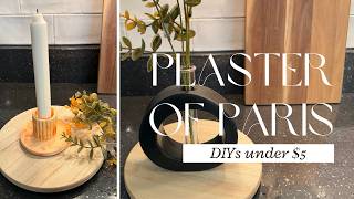 Plaster of Paris DIY Projects That Cost Under 5 parisstyle [upl. by Donovan]