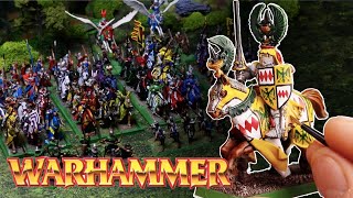 Making My Dream Warhammer Army  Classic BRETONNIANS  A Tale of 6 Warlords [upl. by Auberta]