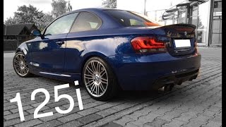 BMW E82 125i 130i Performance Exhaust Sound Kaltstart Auspuff AGA [upl. by Nnaeus]