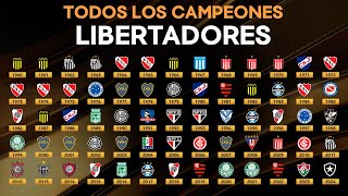 TODOS los CAMPEONES de la COPA LIBERTADORES 🏆 19602024 [upl. by Mercedes]