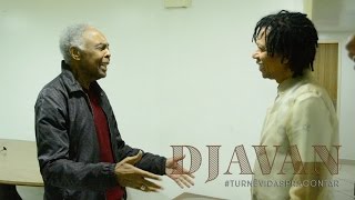 Djavan  Turnê Vidas Pra Contar visita do amigo Gilberto Gil RJ  2509 [upl. by Trey]