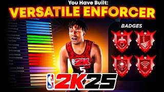 The Best 71 Center Build NBA 2K25 Best Versatile Enforcer [upl. by Ecnaralc]