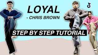 Chris Brown  Loyal STEP BY STEP TUTORIAL Beginner Friendly [upl. by Faustine]