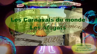 Carnaval de Limoux 2020  Les Carnavals du monde  Les Afogats [upl. by Ayadahs86]