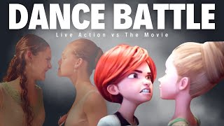 THE DANCE BATTLE from Leap Ballerina Movie Live Action vs Animation💥🔥 [upl. by Bland]