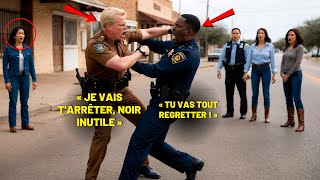 POLICIER RACISTE ATTAQUE UN AGENT NOIR DU FBI 5 MINUTES PLUS TARD IL TREMBLE DE PEUR PARCE QUE [upl. by Fahy686]