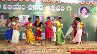 Vijayam School Ugadhi Utsav  Class  3 [upl. by Eibber]