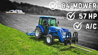 57HP Lawn Mower With Air Conditioning LS MT357 [upl. by Donni777]