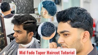 Master the Mid Taper Fade  StepbyStep Haircut Tutorial  How to Hight Taper Haircut youtube [upl. by Alana134]