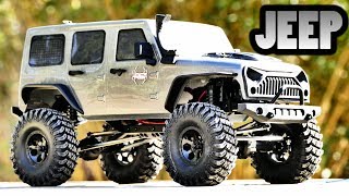 RGT JEEP 110 RTR Rock Crawler  Unboxing and First Look [upl. by Ahsinek953]