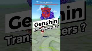 Genshin x Transformers  😱 [upl. by Eicram]