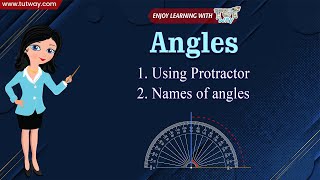 Measure the Angle Acute Right Obtuse Straight Reflex Angles Interior amp Exterior of Angle Math [upl. by Jaylene]