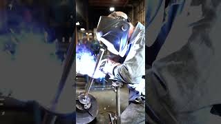 Master Welder in Action Slow Motion Sparks and Precision Welding [upl. by Nylla]