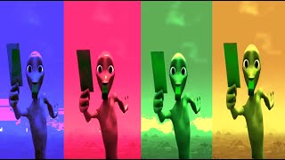 Alien Dance  Fun colors  Dame Tu Cosita [upl. by Teddman]