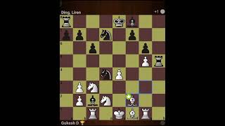 Gukesh Beat the Reigning World championGukesh Vs Ding Game 3Fide World Chess Championship 2024 [upl. by Nydnarb447]