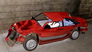 VAZ LADA 2115 Samara Crash Testing  GTA IV [upl. by Sivad154]