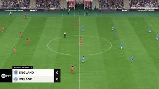 England vs Iceland 07062024 International Friendly EA FC 24 [upl. by Yttel]