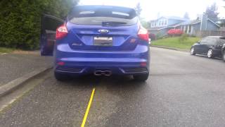 2013 Ford Focus ST stock exhaust sound [upl. by Dahlstrom]