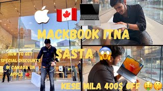 Buying MacBook and how i saved more than 25000₹ with student discounts [upl. by Mientao]