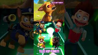 Paw Patrol Scary Chase vs Ryder x Coffin Dance  Tiles Hop EDM Rush coffindance tileshop [upl. by Kilby372]