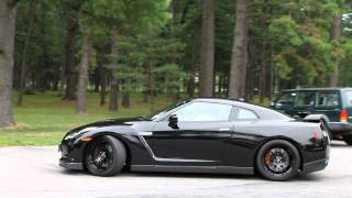 Nissan GTR with HKS Exhaust Startup and Acceleration [upl. by Kowtko703]