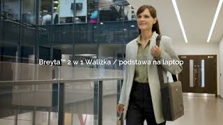 Przedstawiamy Breyta™ 2 w 1 Walizka i podstawa na laptop [upl. by Hildegard]