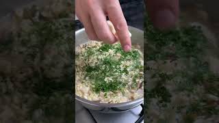 Risotto ai porcini 🤤🍄‍🟫 sebastianfitarau [upl. by Hunley895]