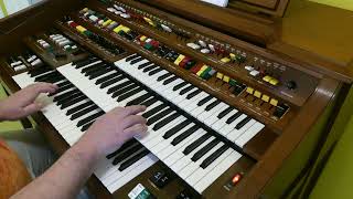 Bolle reiste jüngst zu Pfingsten  20  played on Yamaha Electone D85D800 [upl. by Tam]