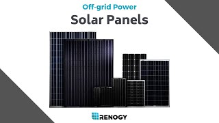 Renogy Solar Panels [upl. by Idolem596]