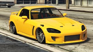 GTA V  Dinka RT3000 Honda S2000 Customization [upl. by Herculie650]