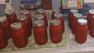 Canning 101 Spaghetti Sauce I Almost Did a Major Oops [upl. by Jerrilyn]