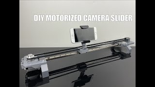 ARDUINO DIY MOTORIZED CAMERA SLIDER [upl. by Halyak845]