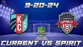 92024 Kansas City Current vs Washington Spirit Game Audio  Live NWSL Streamcast amp Hangout [upl. by Binah]