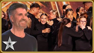 Unity get Simons SECOND Golden Buzzer with EMPOWERING performance  Auditions  BGT 2023 [upl. by Japha]