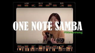 김수영 Kim Suyoung  One Note Samba cover [upl. by Yelknirb]