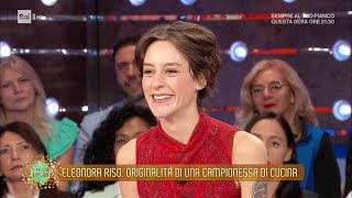 Eleonora Riso originalità di una campionessa di cucina  Da noi a ruota libera 13102024 [upl. by Tlihcox]