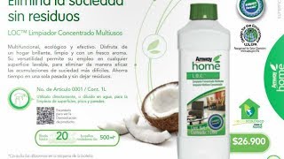 LOC Limpiador Multiusos de Amway  Demostración [upl. by Wu]