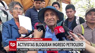 POLÉMICA ENTRE PETROLEROS Y COMUNARIOS POR INGRESO A ZONA DE CHIQUIACÁ [upl. by Seessel]