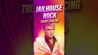 The KING for TRUMP  Jailhouse Rock funny trumpera trumptrump dance [upl. by Feigin]