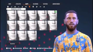 FIFA 23  Sergio Ramos Pro Club look alike [upl. by Hoopes]