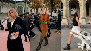 Paris Fashion Week Chanel MiuMiu Louis Vuitton amp Disneyland ALL IN ONE DAY [upl. by Sisenej]